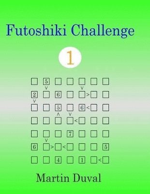 bokomslag Futoshiki Challenge 1