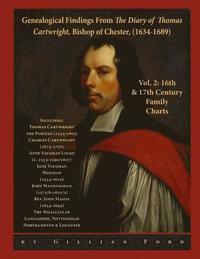 bokomslag Genealogical Findings from The Diary of Thomas Cartwright, Bishop of Chester (1634-1689) Vol 2: 16th & 17th Century Genealogy Charts for Thomas Cartwr