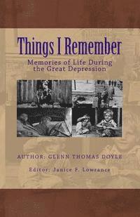 bokomslag Things I Remember: Memories of Life During the Great Depression