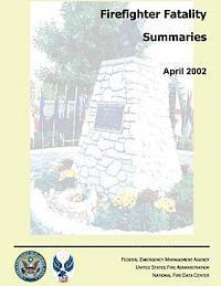 bokomslag Firefighter Fatality Summaries
