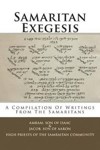 bokomslag Samaritan Exegesis
