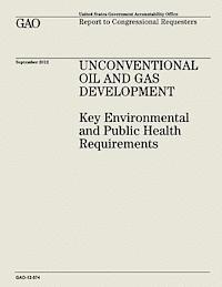 bokomslag Unconventional Oil and Gas Development: Key Environmental and Public Health Requirements (GAO-12-874)