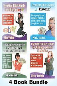 bokomslag Freaking Idiots Guides 4 Book Bundle Ebay Fiverr Kindle & Public Domain