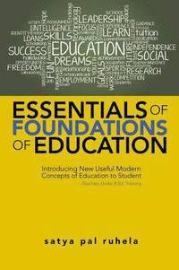 bokomslag Essentials of Foundations of Education