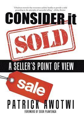 bokomslag Consider It Sold