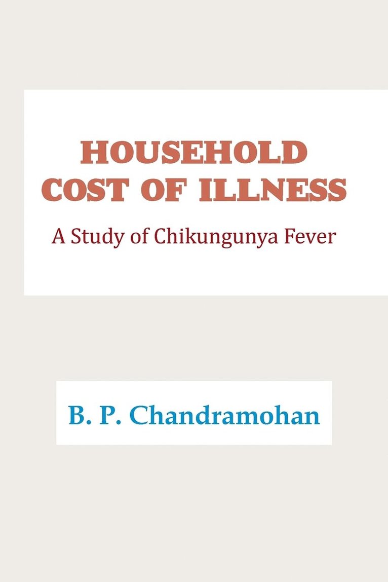 Household Cost of Illness 1