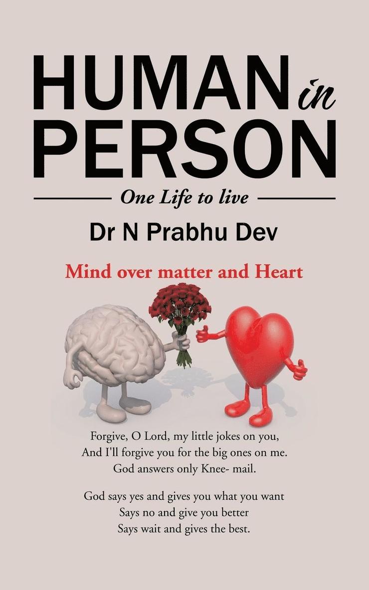 N Prabhu Dev, N. Prabhu Dev, Dr N Prabhu Dev - Human in Person, Häftad