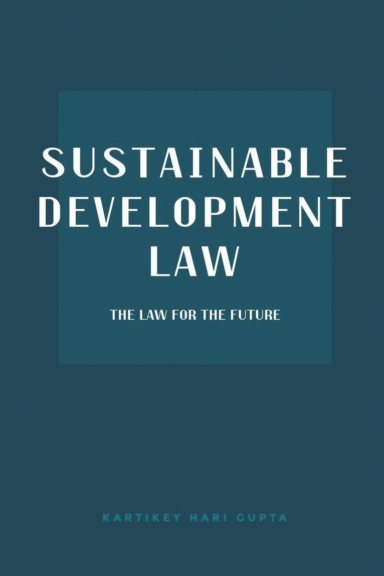 Sustainable Development Law 1