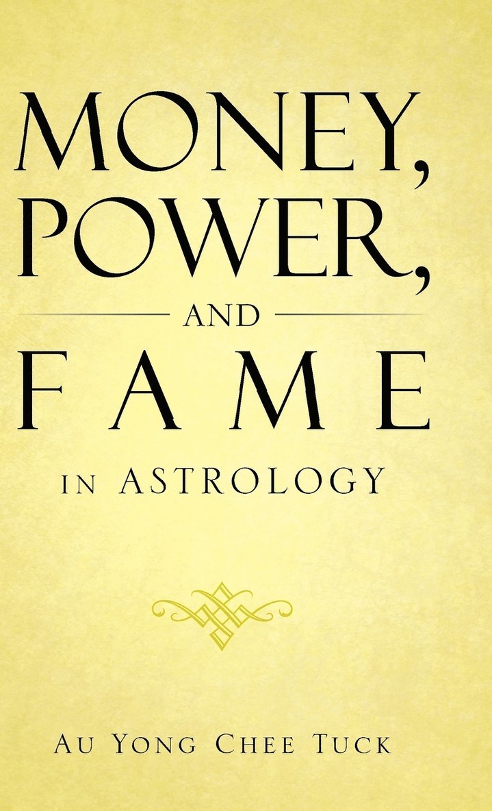 Money, Power, and Fame in Astrology 1