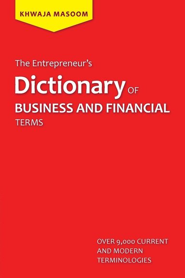 bokomslag Entrepreneur's Dictionary of Business and Financial Terms