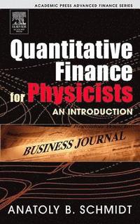 bokomslag Quantitative Finance for Physicists: An Introduction