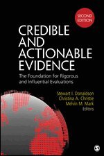 Stewart I. Donaldson, Christina a. Christie, Christina A. Christie, Melvin M. Mark, Stewart I. Donaldson, Christina A. Christie, Melvin M. Mark - Credible and Actionable Evidence, Häftad