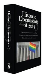 Cq Press, CQ Press,, CQ Press - Historic Documents of 2013, Inbunden