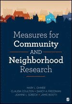 bokomslag Measures for Community and Neighborhood Research