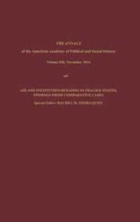 bokomslag Aid and Institution-Building in Fragile States: Findings from Comparative Cases