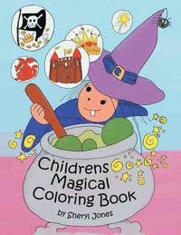 bokomslag Childrens Magical Colouring Book