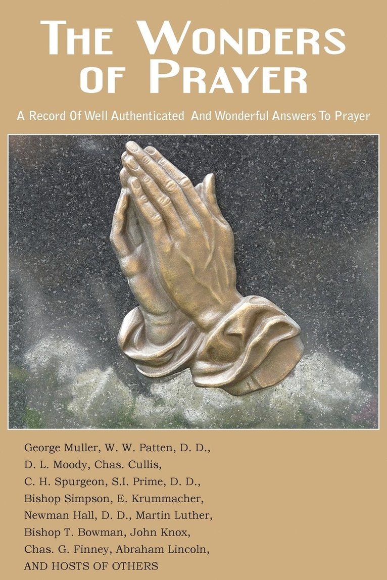 The Wonders of Prayer 1