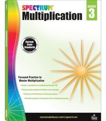 bokomslag Multiplication Workbook, Grade 3: Volume 112