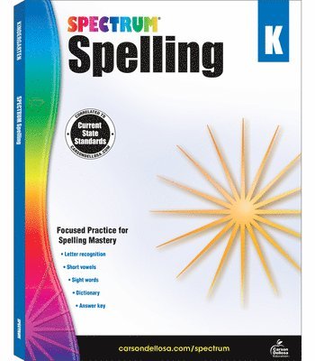 bokomslag Spectrum Spelling, Grade K