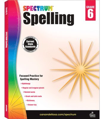 bokomslag Spectrum Spelling, Grade 6