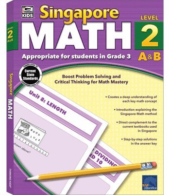 bokomslag Singapore Math, Grade 3: Volume 23