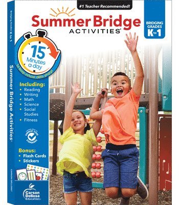 bokomslag Summer Bridge Activities Grades K To 1