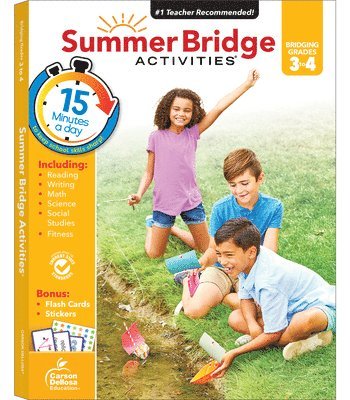 bokomslag Summer Bridge Activities Grades 3 To 4