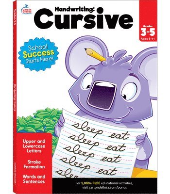 Handwriting: Cursive Workbook 1