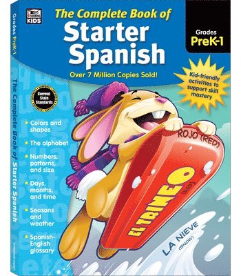 Thinking Kids - The Complete Book of Starter Spanish, Grades Preschool - 1, Häftad