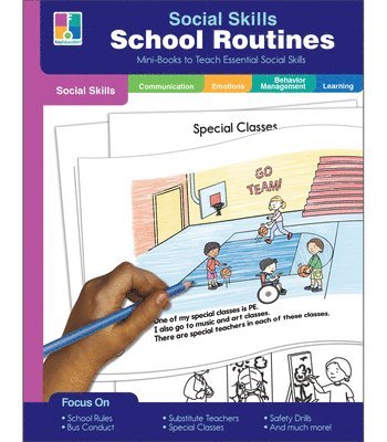 bokomslag Social Skills Mini-Books School Routines