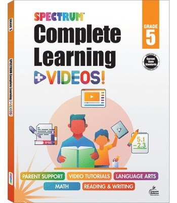 Spectrum, Carson Dellosa Education - Spectrum Complete Learning + Videos Workbook: Volume 70, Häftad
