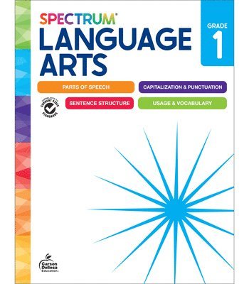 bokomslag Spectrum Language Arts Workbook Grade 1