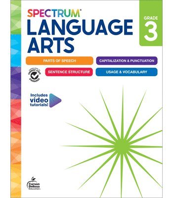 bokomslag Spectrum Language Arts Workbook, Grade 3