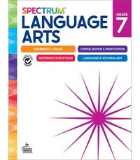 bokomslag Spectrum Language Arts Workbook Grade 7