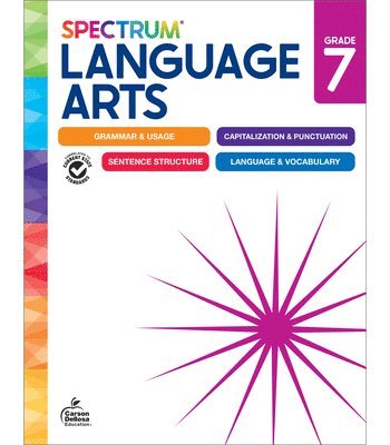 bokomslag Spectrum Language Arts Workbook Grade 7