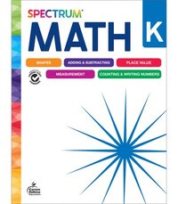 bokomslag Spectrum Math Workbook, Grade K