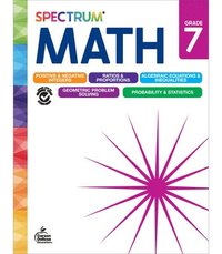 bokomslag Spectrum Math Workbook, Grade 7