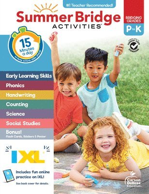 bokomslag Summer Bridge Activities, Grades Pk - K