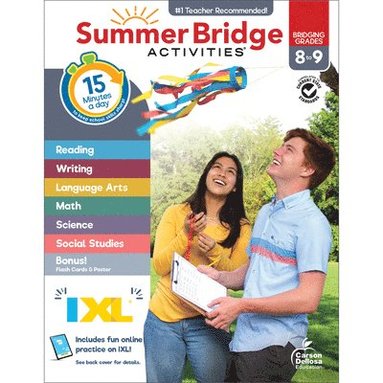 bokomslag Summer Bridge Activities, Grades 8 - 9