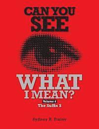 Can You See What I Mean Vol 4: The Suffix S 1
