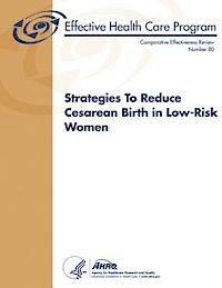 Agency for Healthcare Resea And Quality, U. S. Department of Heal Human Services - Strategies To Reduce Cesarean Birth in Low-Risk Women: Comparative Effectiveness Review Number 80, Häftad