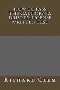 How to Pass The California Driver's License Written Test 1