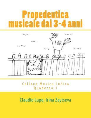 bokomslag Propedeutica musicale dai 3-4 anni