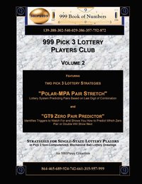 bokomslag 999 Pick 3 Lottery Players Club Volume 2
