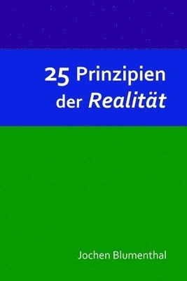 bokomslag 25 Prinzipien der Realität