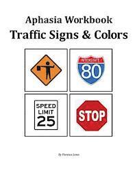 bokomslag Aphasia Workbook - Traffic Signs & Colors