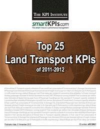 bokomslag Top 25 Land Transport KPIs of 2011-2012