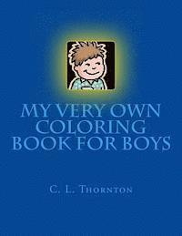 My very own coloring book for boys