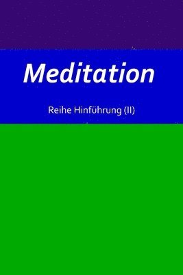 Meditation 1