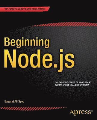 bokomslag Beginning Node.js